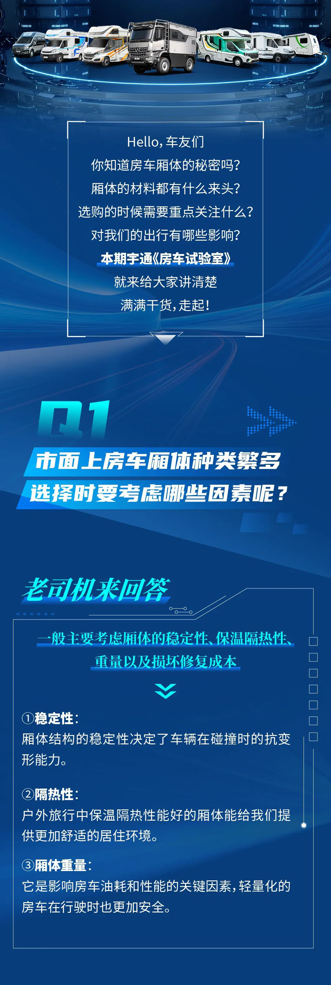 《房车试验室》第二期：不看不知道，房车厢体竟有这么多秘密！
